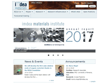 Tablet Screenshot of materials.imdea.org
